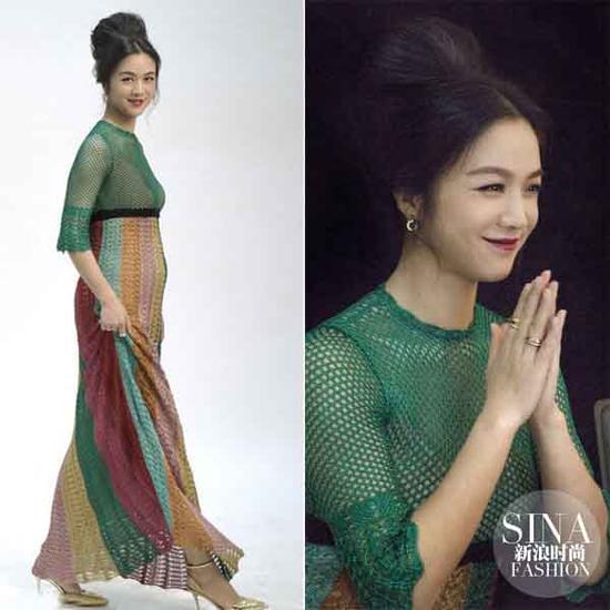 顏值還是完美滴，只是那裙子是個什么鬼