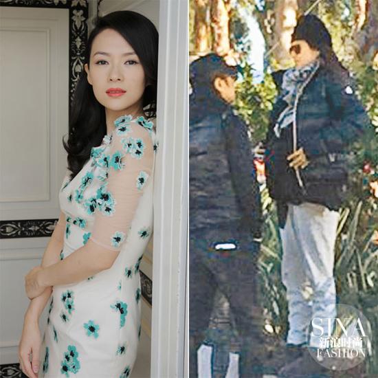 章子怡懷孕后，這帽子戴的也太奇特