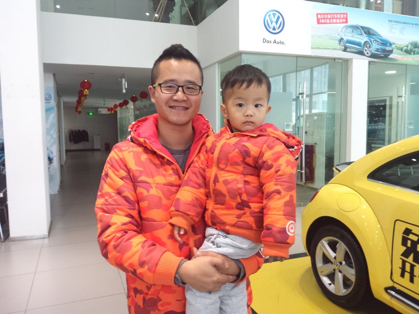 父子同款，瞧這給美的！