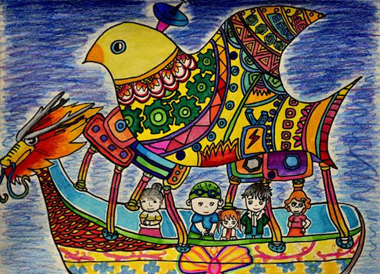 (工一小)張孟凡《雷達(dá)、紅外線探測無人救助飛船》輔導(dǎo)教師：時(shí)尹航