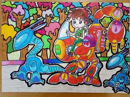 韓恩源《智能行走觀光機(jī)器人》輔導(dǎo)教師：時(shí)尹航（工一?。? oldsrc=