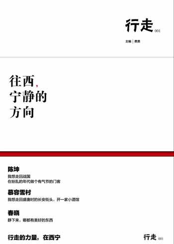 陳坤首次擔(dān)當(dāng)出品人的《往西，寧靜的方向》