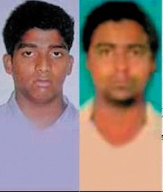 輪奸女記者一案中的兩名主要嫌疑犯。