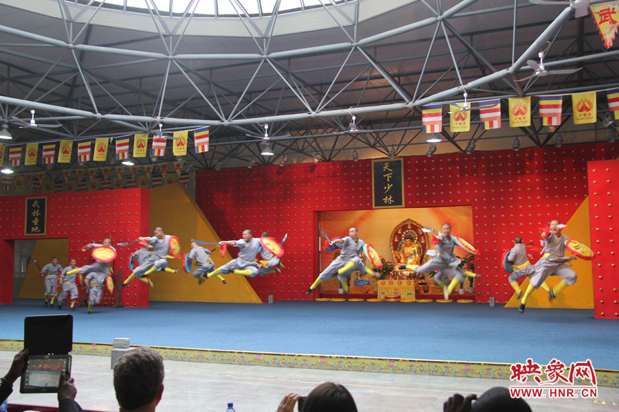 武僧團培訓基地表演