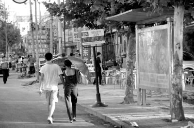 事發(fā)地點(diǎn)已被清理干凈。京華時(shí)報(bào)記者趙思衡攝