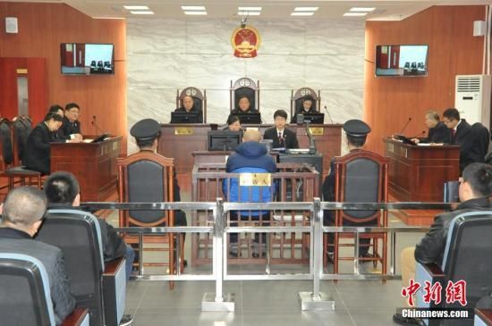 資料圖：圖為該案庭審現場。中新社發(fā) 鐘欣 攝