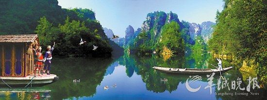 　　寶峰湖集山水于一體,融民俗風(fēng)情于一身。