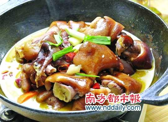 臘豬腳跟鹵豬手、南乳豬手味道是完全不同的