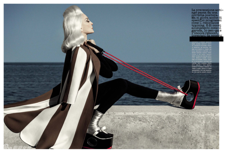 82歲時(shí)尚女魔頭領(lǐng)銜 名模健身體操大片 82歲時(shí)尚女魔頭領(lǐng)銜 名模健身體操大片