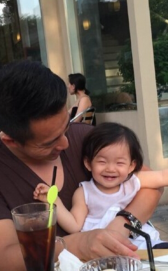 汪小菲與女兒 汪小菲與女兒