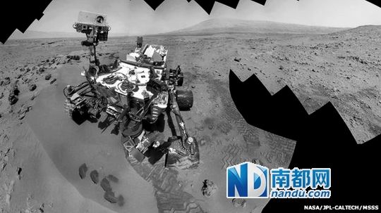 “好奇”號(hào)探測(cè)器在火星上發(fā)現(xiàn)水。