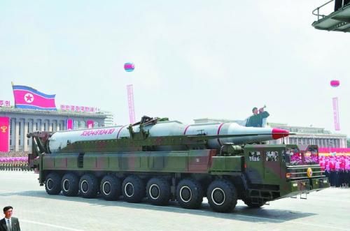 韓國(guó)認(rèn)為朝鮮中程導(dǎo)彈將部署到朝中邊境。