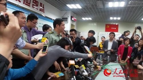 廣州軍區(qū)廣州總醫(yī)院發(fā)布會現(xiàn)場。