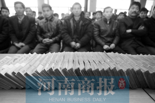 打擊拖欠農(nóng)民工工資，鄭州今年又出狠招（資料圖）河南商報記者 王春勝/攝