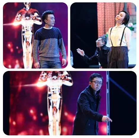 小品《聽daddy講一個故事》中，主播楊奕、夢茹、趙帥秒變表情帝！