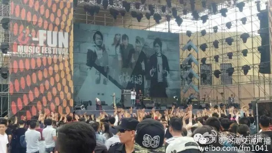 河南交通廣播主持人佳音、彎彎、朱浩都登上了優(yōu)放舞臺(tái)，優(yōu)放，交廣在這里！