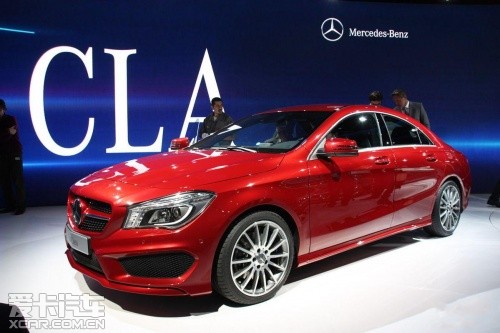 全新奔馳CLA底特律車(chē)展發(fā)布