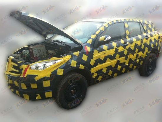 海馬緊湊級(jí)SUV諜照 海馬緊湊級(jí)SUV諜照