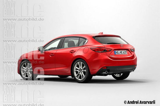 全新一代馬自達(dá)3曝光 全新一代馬自達(dá)3曝光