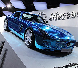 奔馳SLS AMG電動版本國內首發(fā) 3.9秒破百