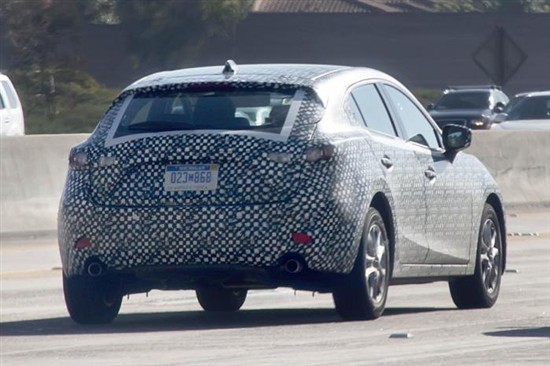 新一代馬自達(dá)3諜照 新一代馬自達(dá)3諜照