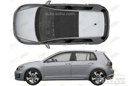 高爾夫GTI申報(bào)圖 高爾夫GTI申報(bào)圖