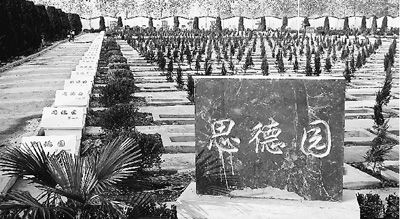 項城市城區(qū)公益性公墓一角 項城市城區(qū)公益性公墓一角