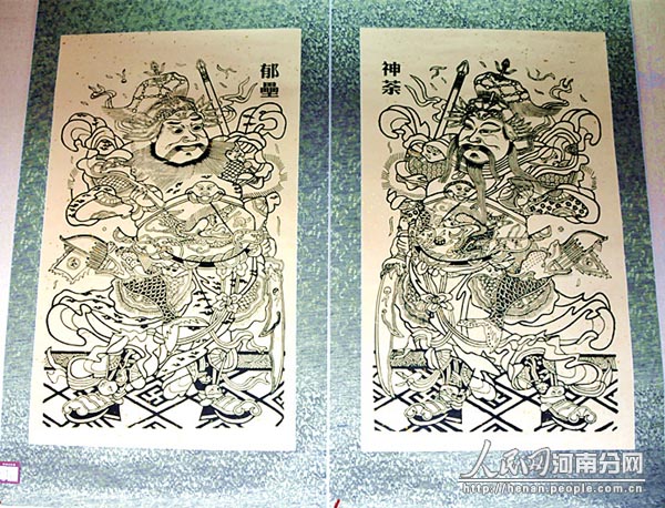 開(kāi)封鼓樓商業(yè)街開(kāi)街 朱仙鎮(zhèn)年畫亮相鼓樓