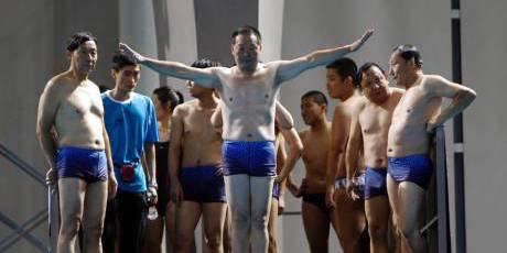 上海市民積極參賽 上海市民積極參賽