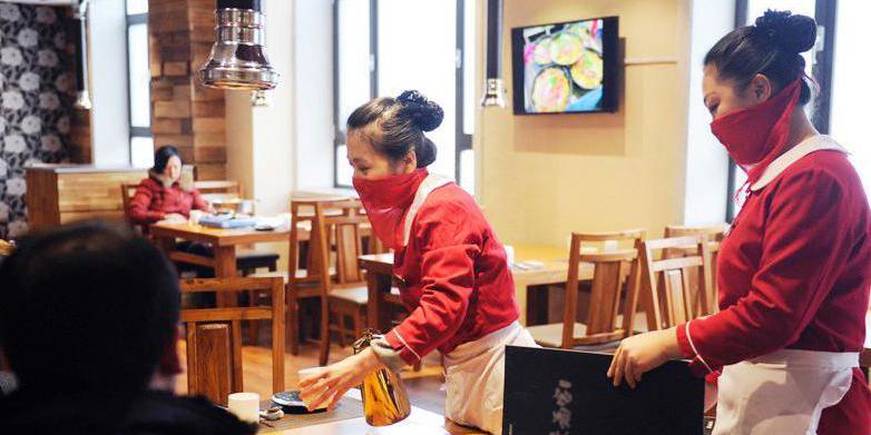 長春一飯店服務員 長春一飯店服務員