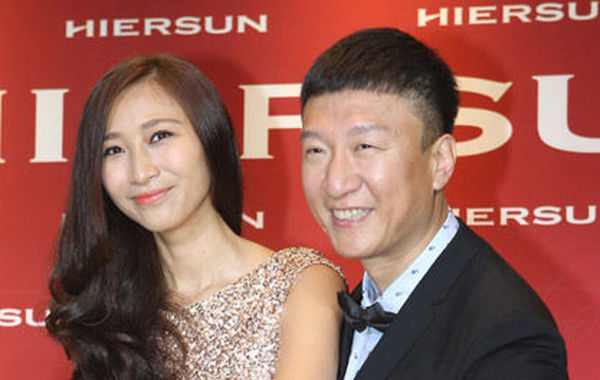 圖為孫紅雷、王駿迪夫婦。