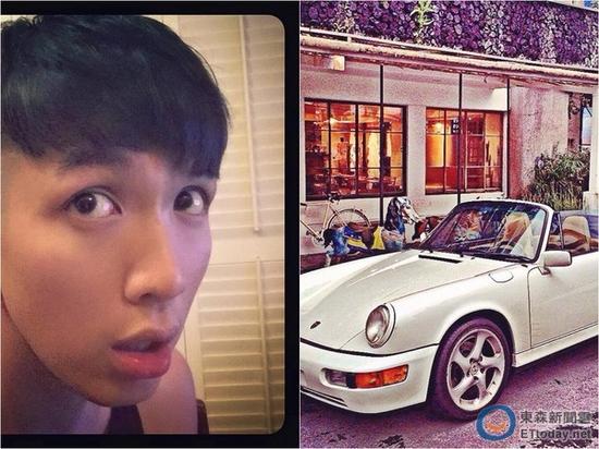 柯震東自己也擁有一輛法拉利跑車，但這次發(fā)生車禍并非他所駕駛，而出事后本人也沒做出說明。