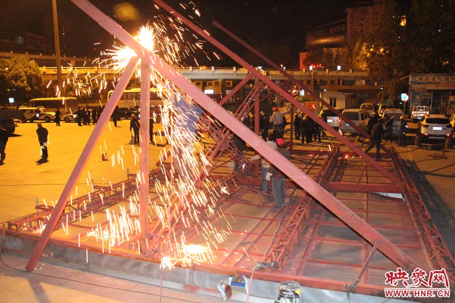 拆除現(xiàn)場。