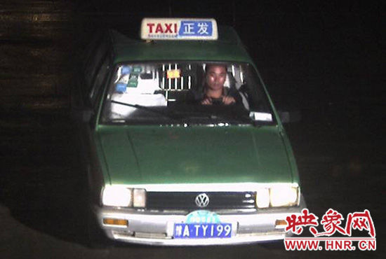 肇事嫌疑車輛及司機照片。