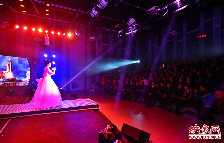 詩歌朗誦會現場。