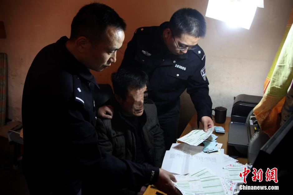 圖為抓獲犯罪嫌疑人（資料圖片）。