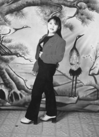 　錢(qián)家保存的錢(qián)仁鳳年輕時(shí)的照片。