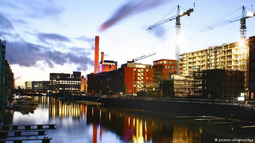 資料圖片：德國(guó)法蘭克福。（德國(guó)之聲電臺(tái)網(wǎng)站）