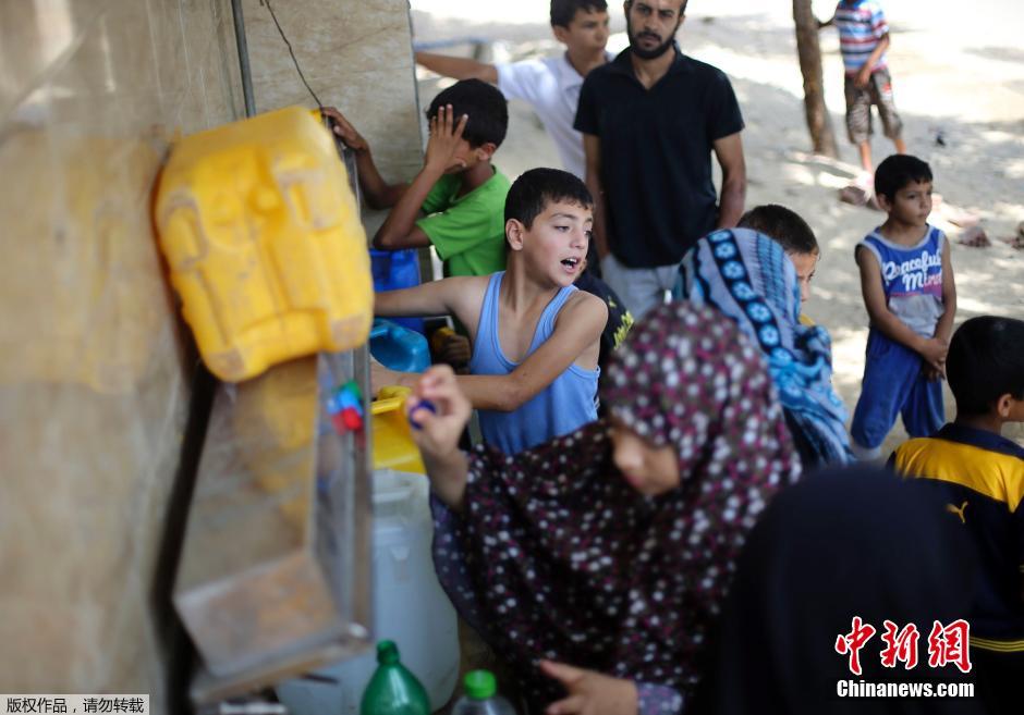 以色列對加沙發(fā)動(dòng)地面進(jìn)攻 民眾攜羊群逃難