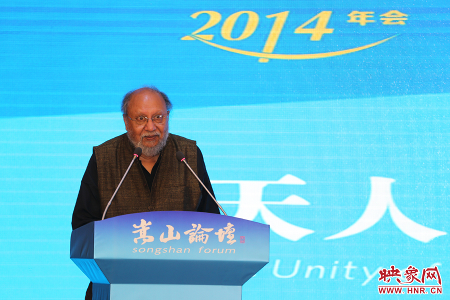 世界著名印度社會(huì)思想家阿希斯·南迪演講。