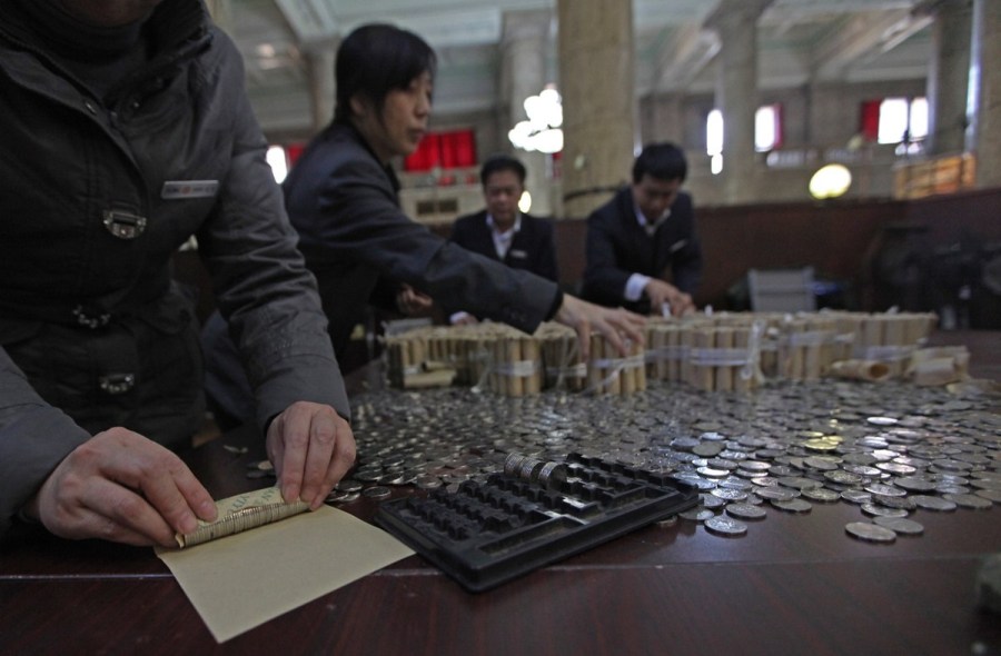 長春男子欲存5萬元硬幣 遭多家銀行拒收 長春男子欲存5萬元硬幣 遭多家銀行拒收