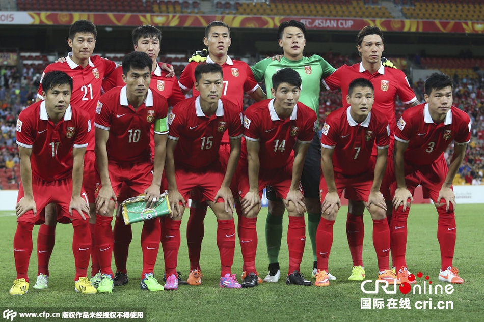 中國隊(duì)首發(fā)陣容