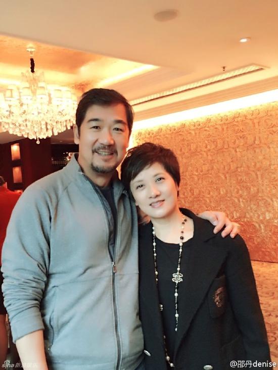 鄧婕與張國立 鄧婕與張國立