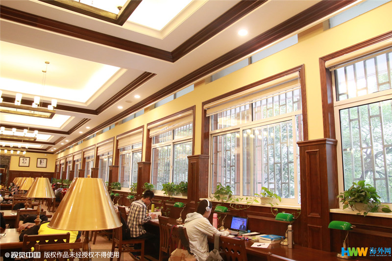 重慶大學改造翻新的“民國風圖書館”走紅網絡，引得無數網友點贊