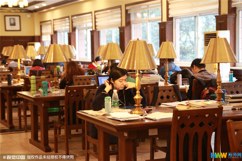 重慶大學改造翻新的“民國風圖書館”走紅網絡，引得無數網友點贊