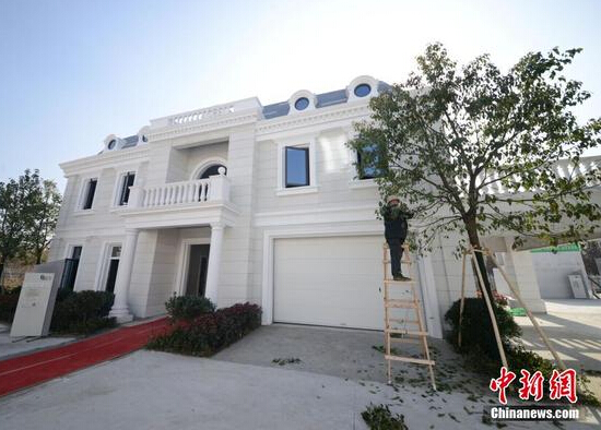 看！這些別墅都是3D打印出來的 僅耗時(shí)1天