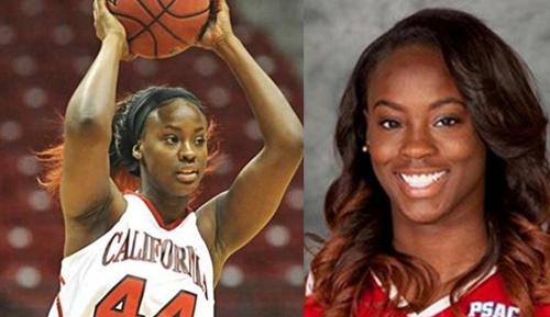 圖為加拿大籍女子籃球運動員克拉克（Shanice Clark）。