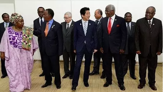 安倍此去肯尼亞是為了出席日本政府主導(dǎo)的第六屆非洲開發(fā)會議。此次會議通過了內(nèi)羅畢宣言：主要內(nèi)容包括，促進經(jīng)濟多元化，通過產(chǎn)業(yè)化推動經(jīng)濟結(jié)構(gòu)改革;促進保障高品質(zhì)的保健系統(tǒng);促進保障共同繁榮的社會安定。