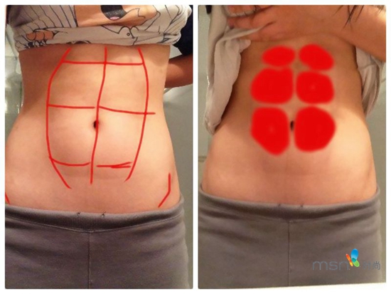 蔡依林 你的馬甲線“脫妝”了！