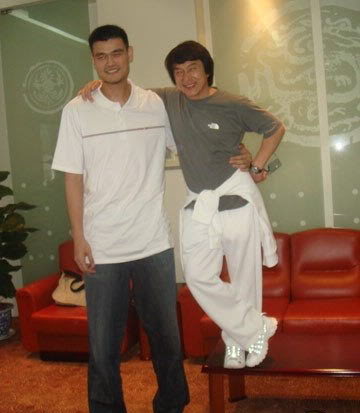 當(dāng)姚明夫婦遇見陸毅夫婦，一不小心，信號又滿格了~